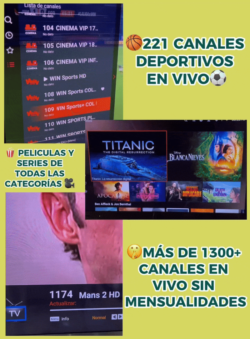Watch Onn 2k FHD Streaming Stick con acceso a +1.300 canales.
