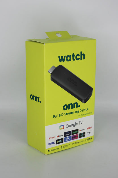 Watch Onn 2k FHD Streaming Stick con acceso a +1.300 canales.
